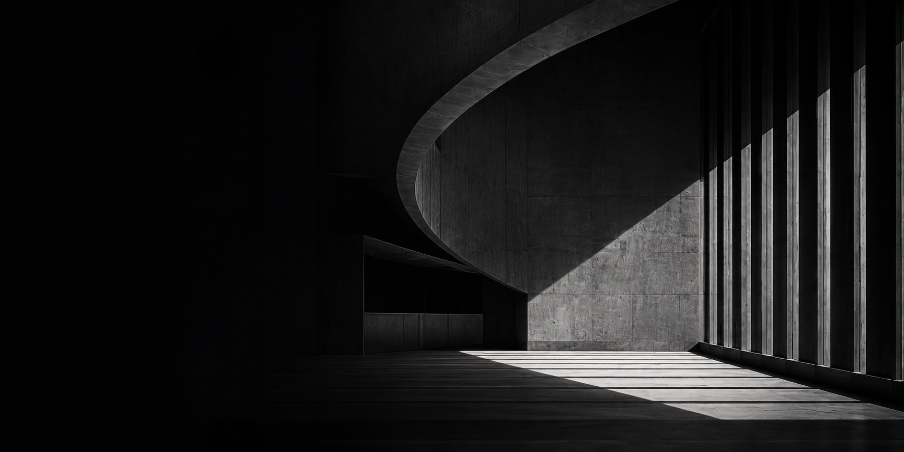 Dark architectural detail